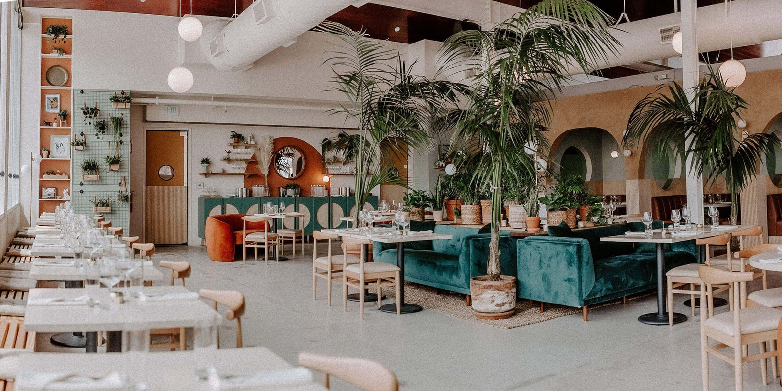 Boozehounds palm springs dining room from the original Boozehounds: It's Not Just for Dogs • An Insiders Guide guide