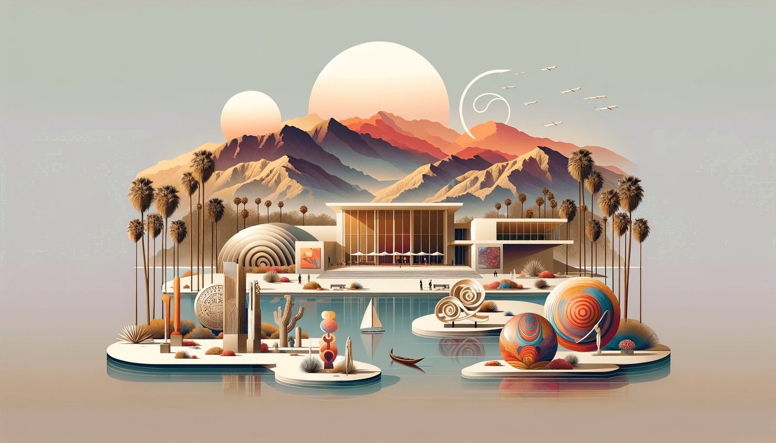 Palm Springs Art Museum architectural rendering
